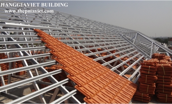 Vì kèo thép mạ kẽm nhẹ tttruss